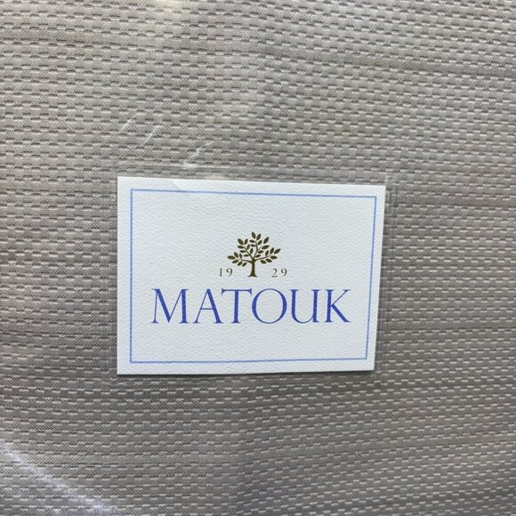 Matouk Augusta Full/Queen Coverlet $448 Dune - Picture 2 of 3